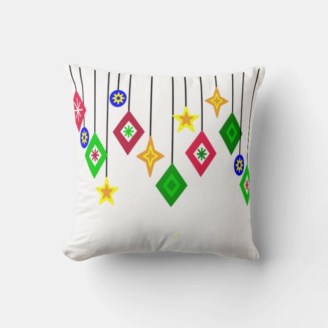 Christmas Ornaments  Cushion (Front)