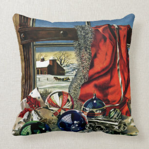 Christmas Ornaments Cushion