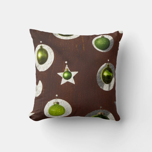 Christmas Ornaments Cushion (Front)