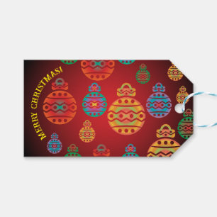 Christmas Ornaments Gift Tag