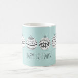 Christmas Ornaments Holiday Coffee Mug<br><div class="desc">Personalise the custom text above. You can find additional coordinating items in our "Christmas Ornaments Collection".</div>