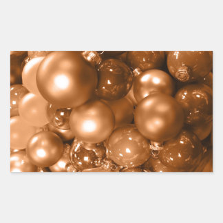 Christmas Ornaments Holiday Tree Destiny Gifts Rectangular Sticker