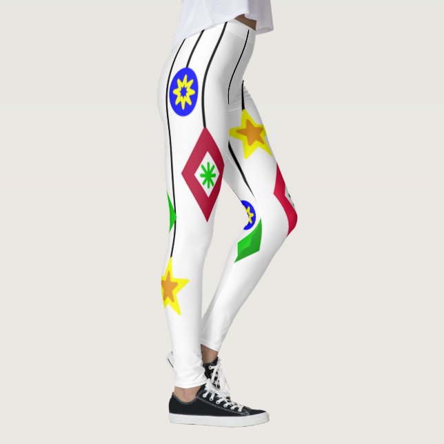 Christmas Ornaments  Leggings (Right)