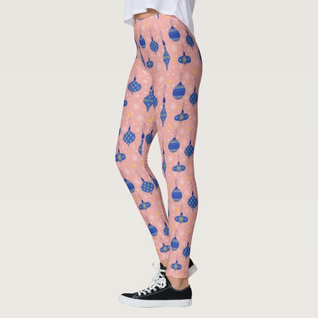 Christmas Ornaments Leggings (Left)