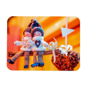 Christmas ornaments magnet