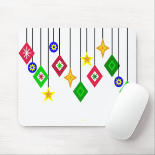 Christmas Ornaments Mouse Pad