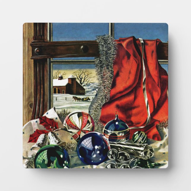 Christmas Ornaments Plaque (Front)