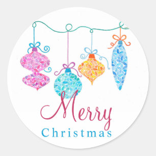 Christmas Ornaments Sticker