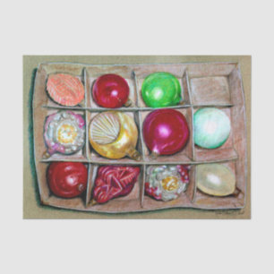 Christmas Ornaments Tissue Paper