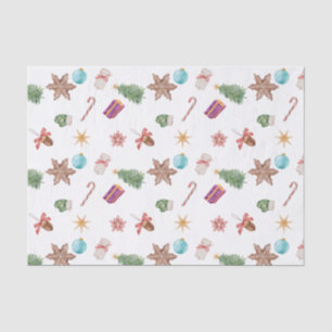 Christmas ornaments tissue paper