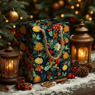 Christmas Ornaments with Name Area Medium Gift Bag