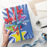 Christmas Ornaments Wrapping Paper<br><div class="desc">**Title:** "Festive Christmas Ornaments Wrapping Paper" **Product Description:** Make your holiday gifts truly unforgettable with our "Festive Christmas Ornaments Wrapping Paper." This delightful wrapping paper features a vibrant and cheerful graphic of colourful Christmas ornaments, sure to add a touch of magic to your holiday presents. **Key Features:** - **Vibrant Design:**...</div>