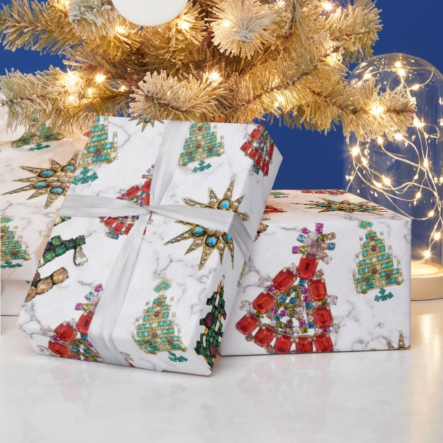 Christmas Ornaments Wrapping Paper (Holidays)