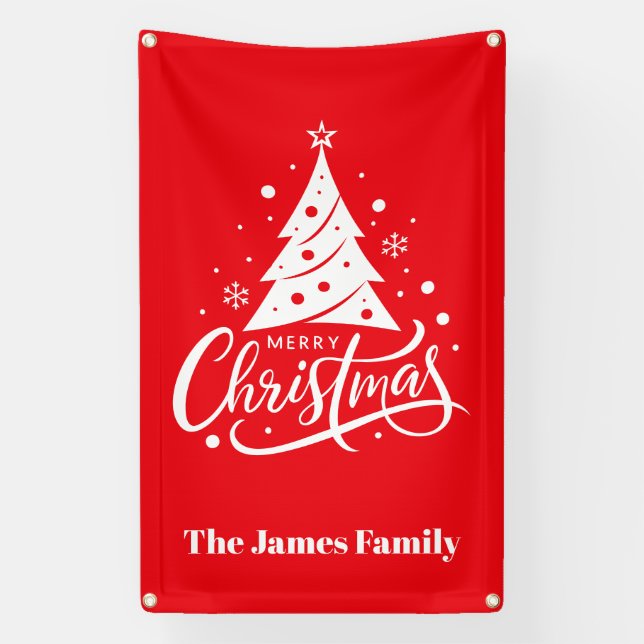 Christmas Outdoor Banner (Vertical)