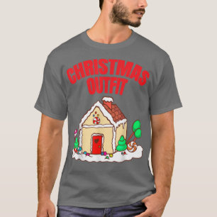 Christmas Outfit Gingerbread house Bakery Baking H T-Shirt