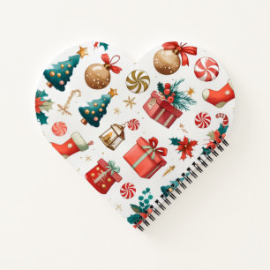 Christmas Oven Mitt and Pot Holders Notebook