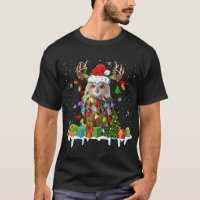 Christmas Owl Cute Christmas Lights Reindeer Santa