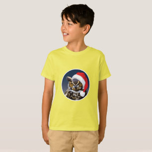 Christmas Owl - Kids' Basic T-Shirt