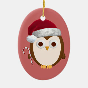 Christmas Owl Ornament