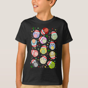 Christmas Owls Design T-Shirt