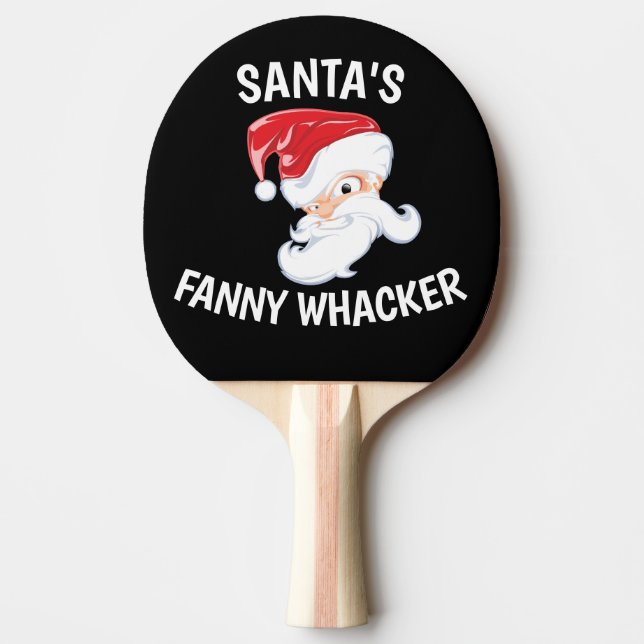 CHRISTMAS PADDLE FOR WIFE SANTA'S FANNY WHACKER (Front)