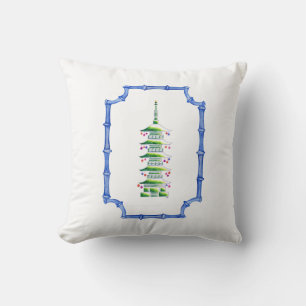 Christmas Pagoda Accent Pillow