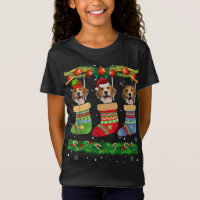 Christmas Pajama Beagle Dog Puppy Lover Xmas