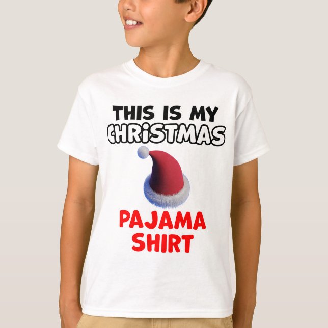 Christmas Pajama Design  T-Shirt (Front)