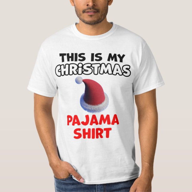 Christmas Pajama Design  T-Shirt (Front)