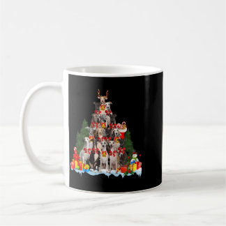Christmas Pajama Ghound Xmas Tree Gifts Dog Dad Coffee Mug