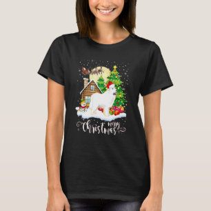 Christmas Pajama Great Pyrenees Tree Xmas Dog Dad  T-Shirt