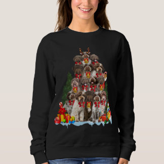 Christmas Pajama Lagotto Romagnolo Xmas Tree Gifts Sweatshirt