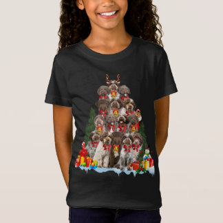 Christmas Pajama Lagotto Romagnolo Xmas Tree Gifts T-Shirt