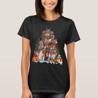 Christmas Pajama Lagotto Romagnolo Xmas Tree Gifts T-Shirt