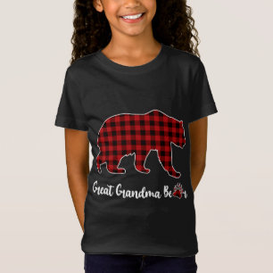 Christmas Pajama Matching Family Red Plaid Great G T-Shirt