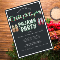 Christmas Pajama Party Holiday