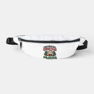 Christmas Pajama Shirt Cute Vintage Holiday Tee_1 Bum Bags