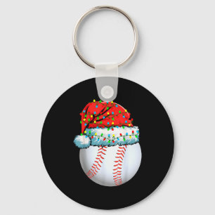 Christmas Pajamas Family Matching Baseball Men Wom Key Ring