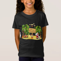 Christmas Palm Tree Tropical Xmas Coconut Lights P