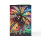 Christmas Palm Tree Tropicalcore Coastal Beach