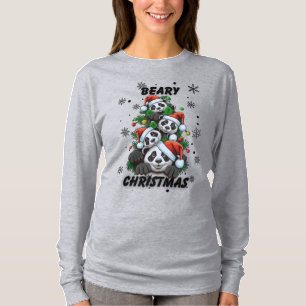 Christmas Panda Graphic Tee
