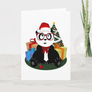 Christmas - Panda Nerd Holiday Card