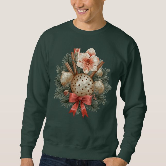 Christmas Panettone Arrangement Sweatshirt (Front)
