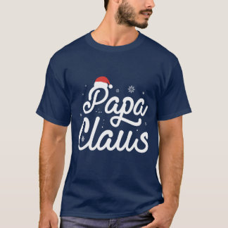 Christmas papa claus mas boy T-Shirt