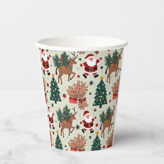 christmas paper cup