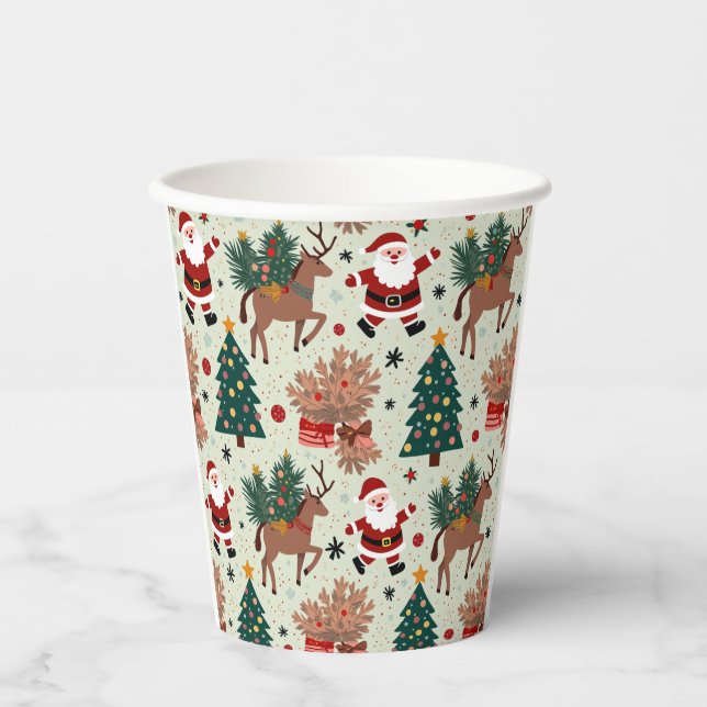 christmas paper cup (Front)