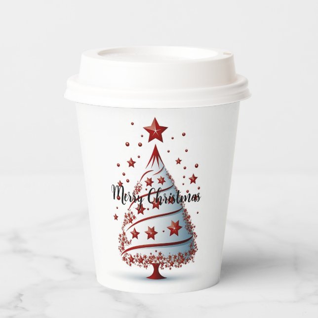  Christmas paper cups (Front)