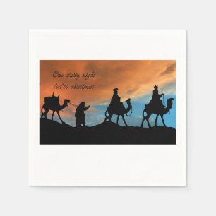 Christmas paper napkin