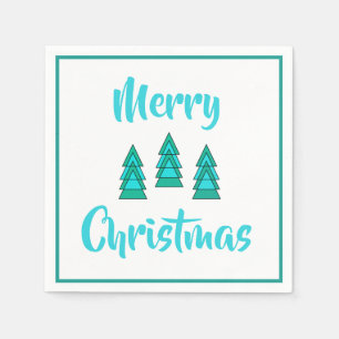 Christmas paper napkins by dalDesignNZ