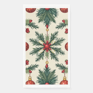 Christmas Paper Napkins, Guest Towel Napkin